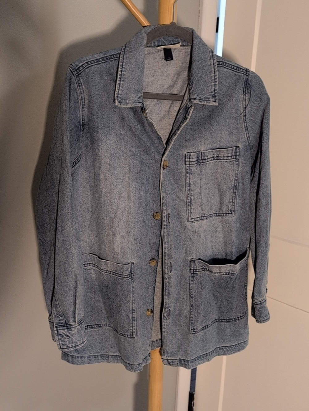 Universal Thread Light Blue Denim Shirt Jacket